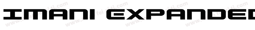 Imani Expanded字体转换